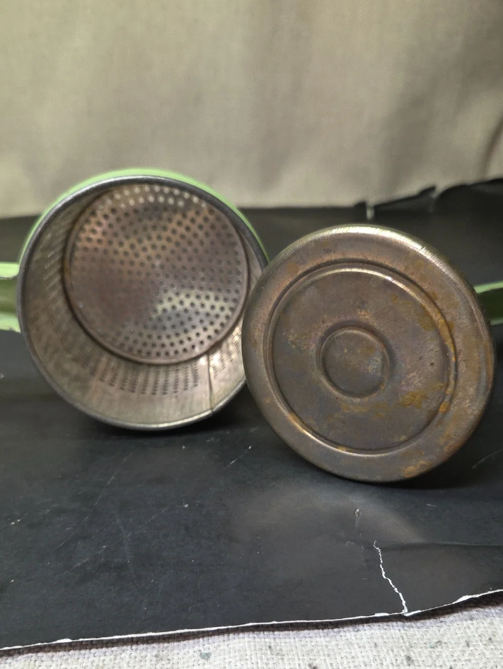 Vtg Bromwells Measuring Sifter 3 cup Guaranteed, Potato/ Rice Masher